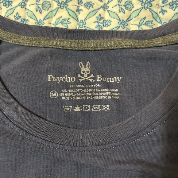 Psycho Bunny Dark Blue Short Sleeve Tee - Picture 4 of 4